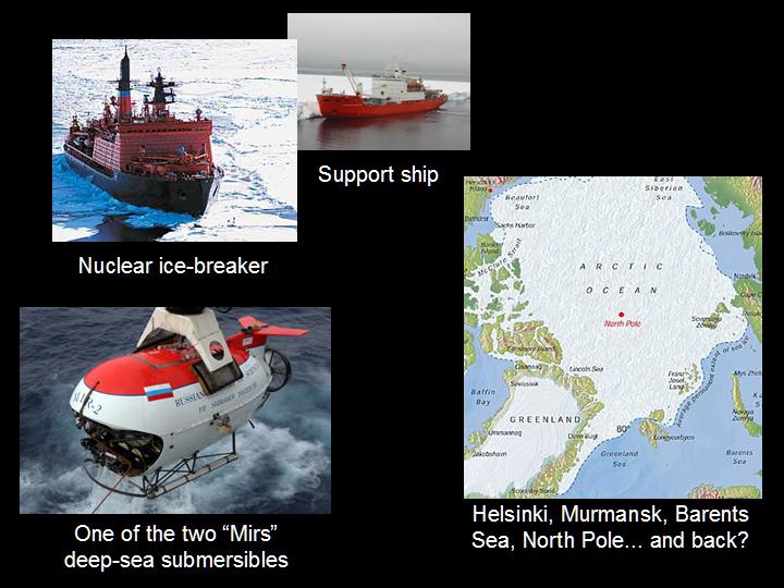 The real North Pole dive